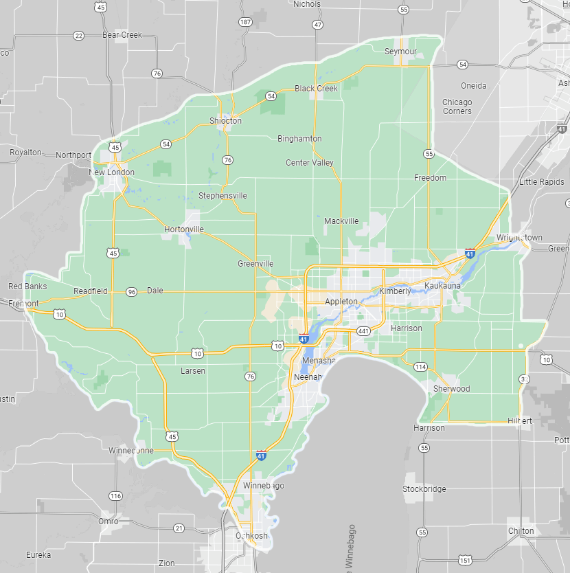 Service Area Map