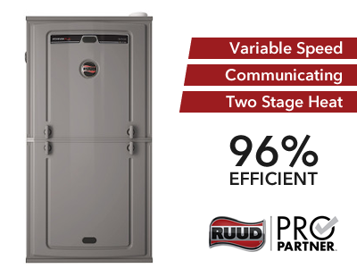 Amana AMVC Two Stage True Variable Speed Gas Furnace